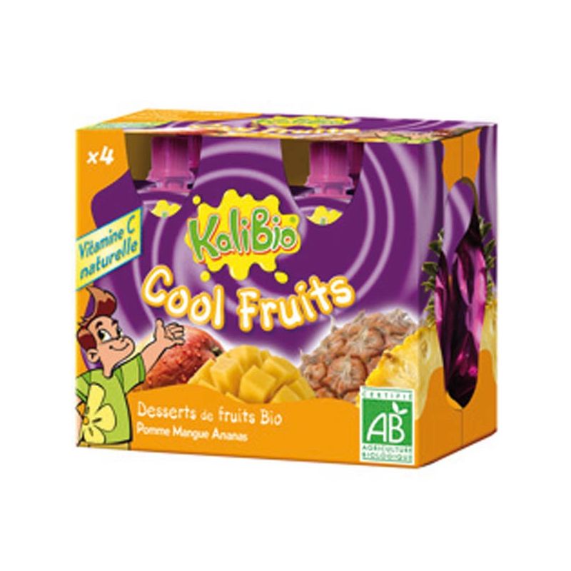 Vitabio Cool Fruit Mangue4X90G