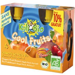 Vitabio Cool Fruit Jaune 4X90G