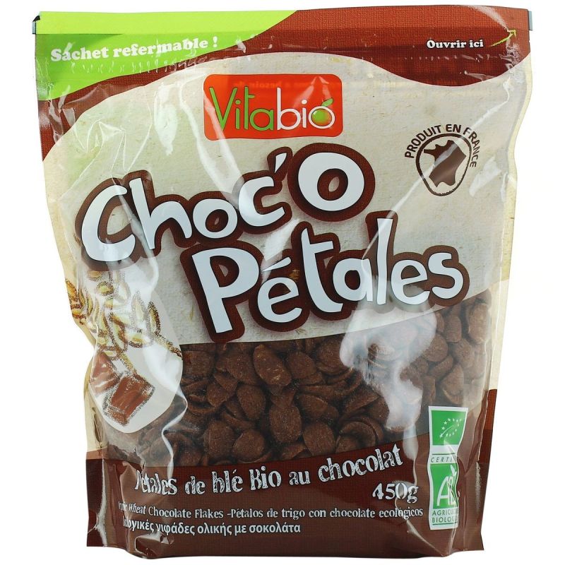 Vitabio Chocopetales Bio 450G