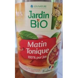 Jardin Bio Matin Tonique 100% Pur Jus 1 L