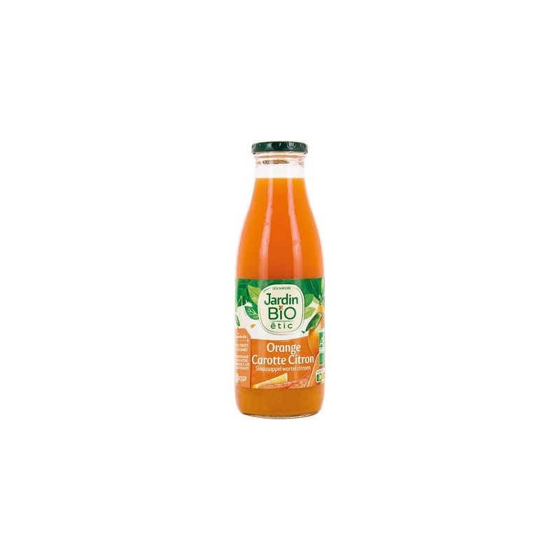 Verger Bio Cocktail Orange Carotte Citron Le 75 Cl