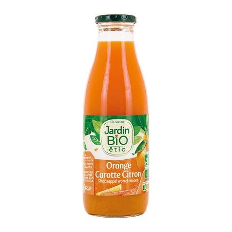Verger Bio Cocktail Orange Carotte Citron Le 75 Cl