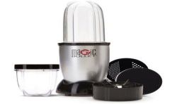 Nutribullet Blender Extracteur De Nutriments Magic Bullet 200 W, Argent, Permet Broyer/Fouetter/Emincer/Mixer/Moudre/Mélanger