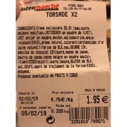1Er Prix Torsade Pep Choc Crue/100G