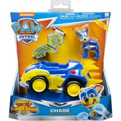 Paw Patrol Spin Master Véhicule + Figurine Chase Pat Patrouille
