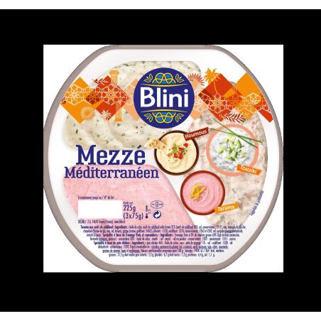 Atelier Blini Aperitif Mediterraneen 225G