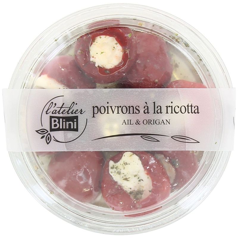 Atelier Blini 150G Poivrons A La Ricotta