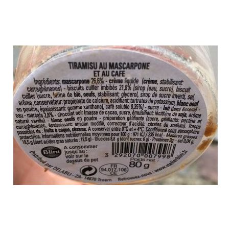 Atelier Blini At.Blini Tiramisu 80G