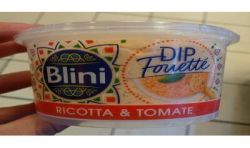 Atelier Blini 120G Ricotta Tomat.Basil Dela