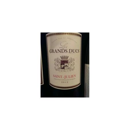 Les Grands Ducs 75Cl Saint Julien Rouge 2012