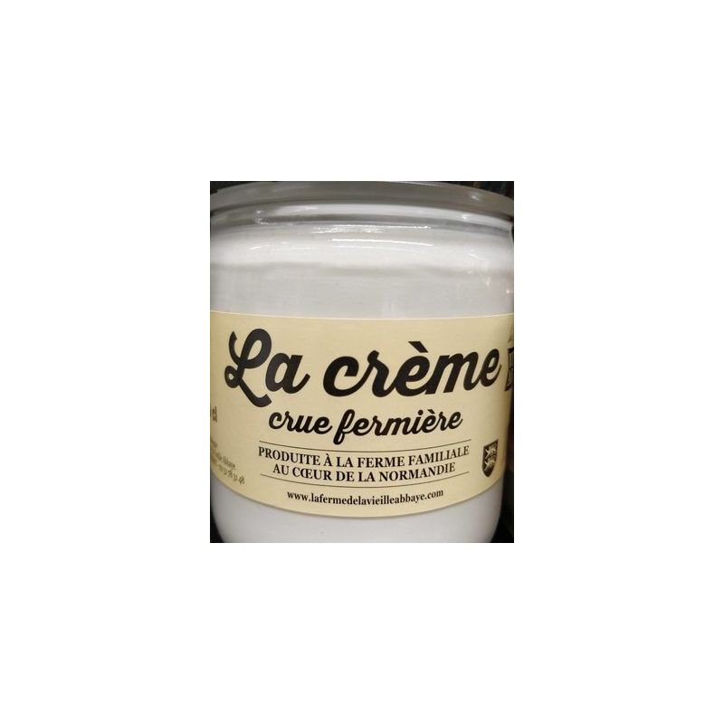 La Ferme De Vieille Abbaye 40Cl Creme Crue Fermiere P Ver