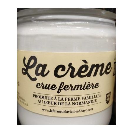 La Ferme De Vieille Abbaye 40Cl Creme Crue Fermiere P Ver