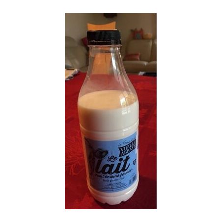 La Ferme De Vieille Abbaye 1 Litre Lait 1/2 Ecreme Pasteu