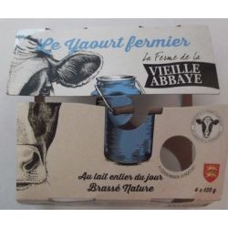 La Ferme De Vieille Abbaye V.Abbay Yaourt Brass Nat4X125G