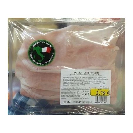 Fr.Emballe Fe Chiff.Jbon Cuit Italien120G