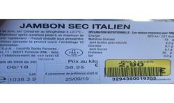 Fr.Emballe Fe Chiff.Jambon Cru Italien80G