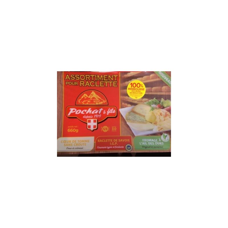 Pochat Assortim.Raclette 660G