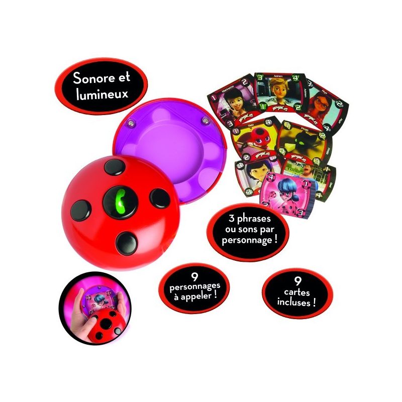 Bandai Poudrier Magique Ladybug