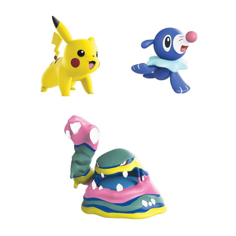 Bandai Figurine 5 Ou 8 Cm Articulée Pokémon Modèle Aléatoire