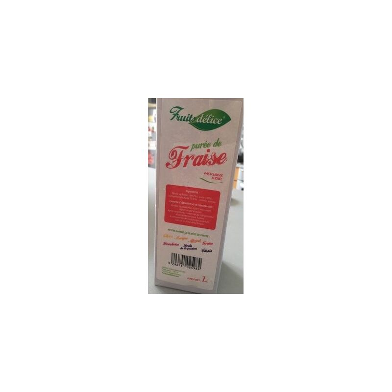Fruits Delice 1Kg Puree Fraise