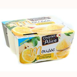 Charles & Alice 4X48G Mousse Pomme Citron Charles&Alice