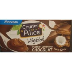 Charles & Alice 110G Spécialité Végétale Coco Chocolat