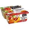 Charles & Alice 4X100G Dessert Pomme/Peche Sans Sucre Ajoute Charles&Alice