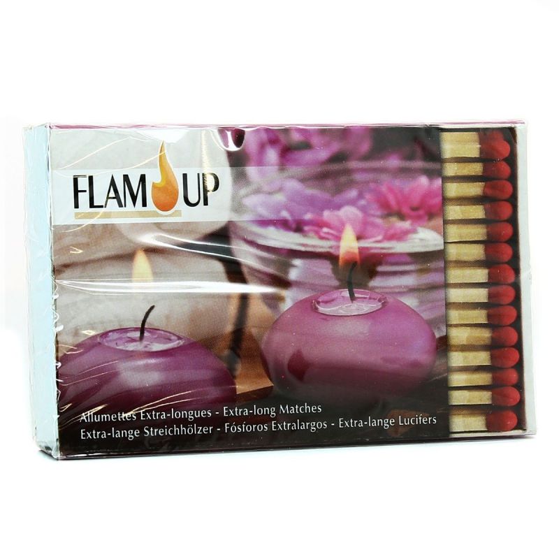 Flam'Up Boite 55 Allumettes Grand Confort Flam Up