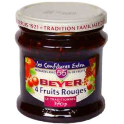 Beyer Confiture Extra 4 Fruits Rouges 370G