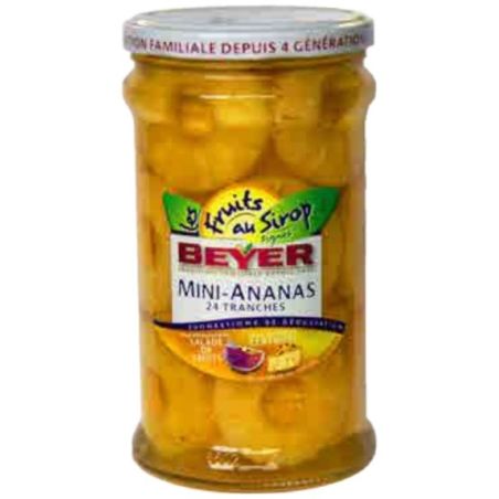 Beyer Mini-Ananas Au Sirop 370G 66Cl