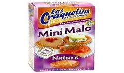 Les Craquelins De Saint Malo Mini Nat 40G