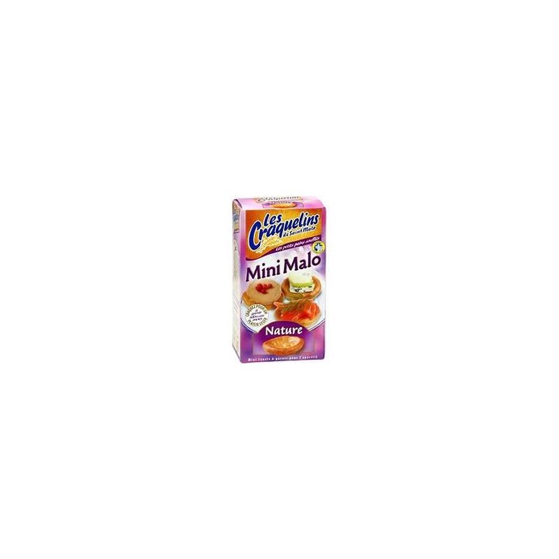 Les Craquelins De Saint Malo Mini Nat 40G