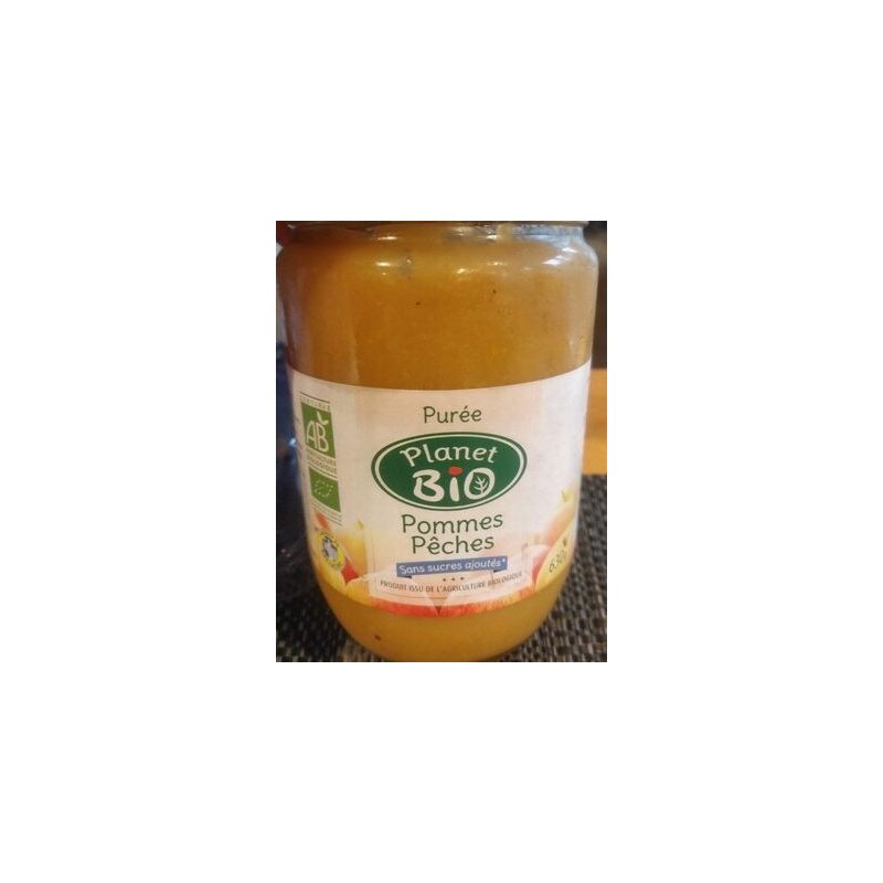 Planet Bio Plnt.Bio Puree Pom.Pech.630G