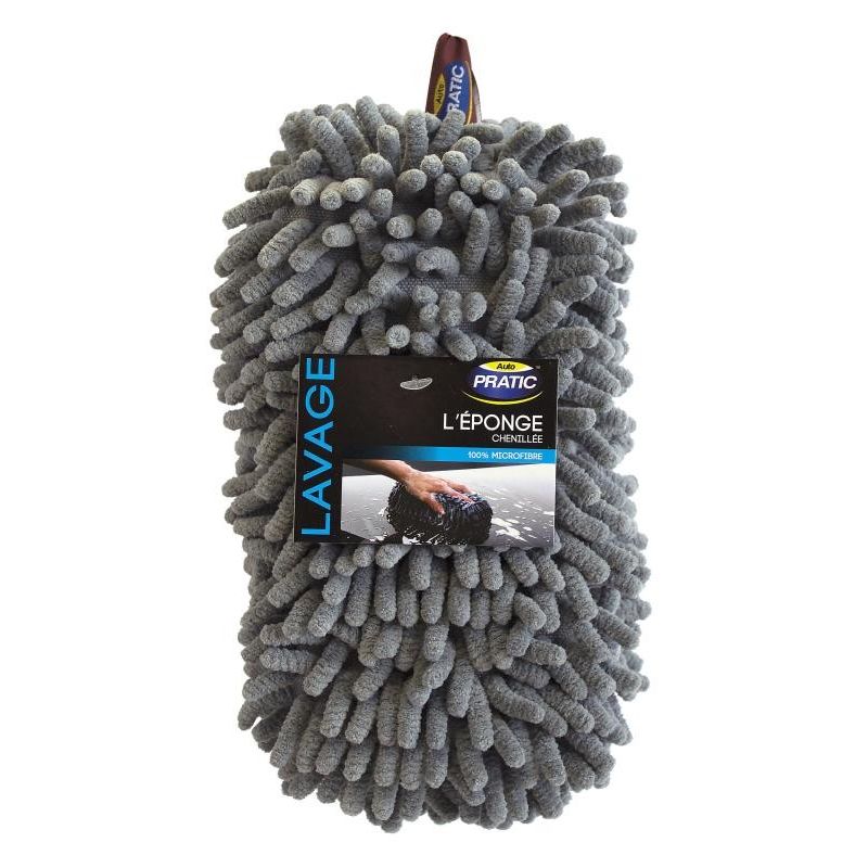Auto Pratic Eponge Chenillé 100% Microfibre Esh01