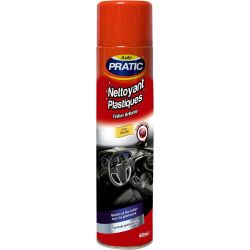 Auto Pratic Nettoyant Plastique Intérieur Parfum Vanille 600Ml