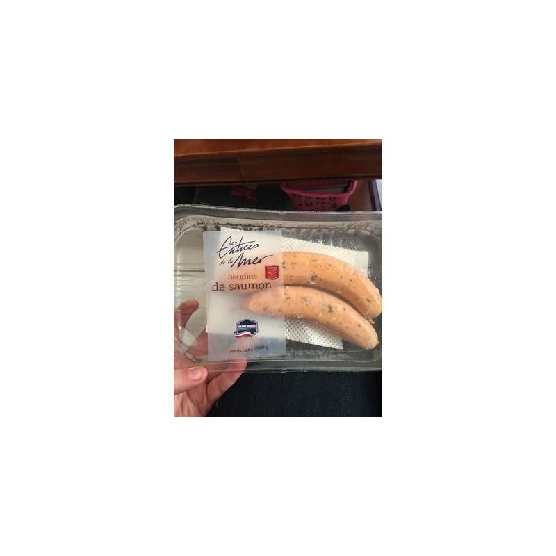 Les Entrees De La Mer Boudin Saumon 200G