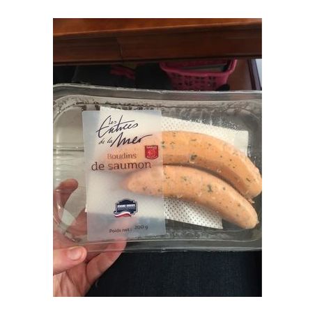 Les Entrees De La Mer Boudin Saumon 200G