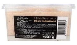 Les Entrees De La Mer 150G Rillettes Deux Saumons Entree