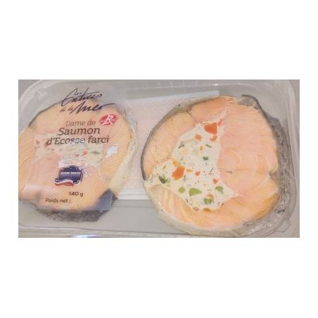 Les Entrees De La Mer 2X70G Darne Saumon Farci Lr