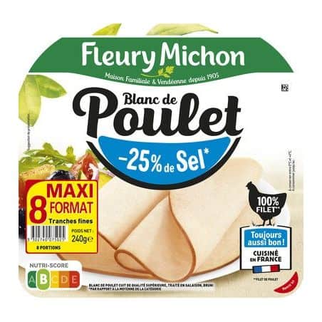 Fleury Michon Fm Blc Plt Df Tsr 8Tr Fine 240