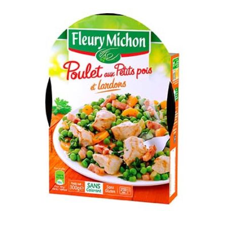 Fleury Michon Emince Poulet Petit Pois 300G