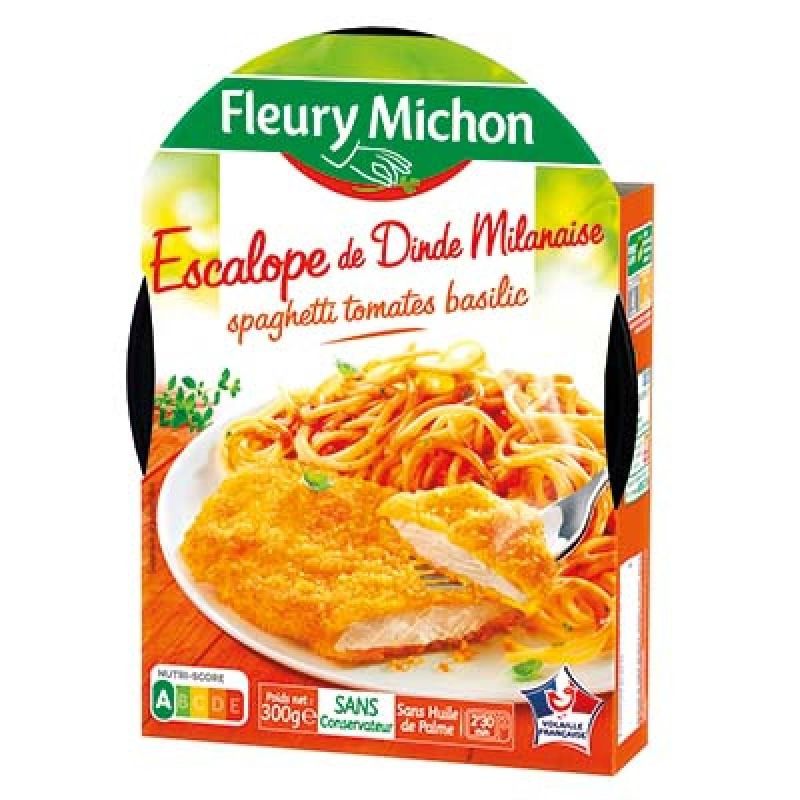 Fleury Michon Escalope Milanaise Spaghettis 300Gr