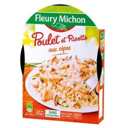 Fleury Michon 280G Poulet Risotto Cepes/Champigons