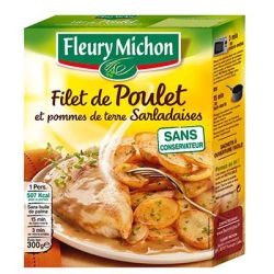 Fleury Michon Filet Poulet Entier Pomme De Terre 300G