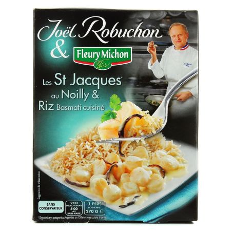 Fleury Michon 270G Coquille Saint Jacques Au Noilly/Riz
