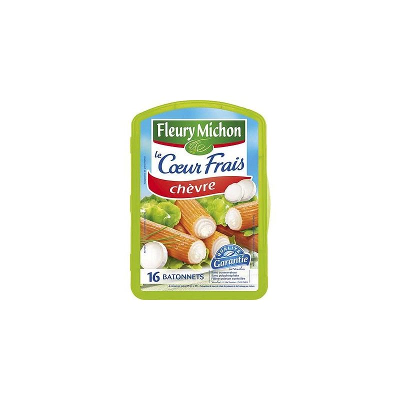 Fleury Michon 244G 16 Batonnets Surimi Chevre