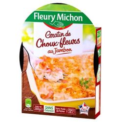 Fleury Michon Gratin De Choux Fleur Jambon 280G