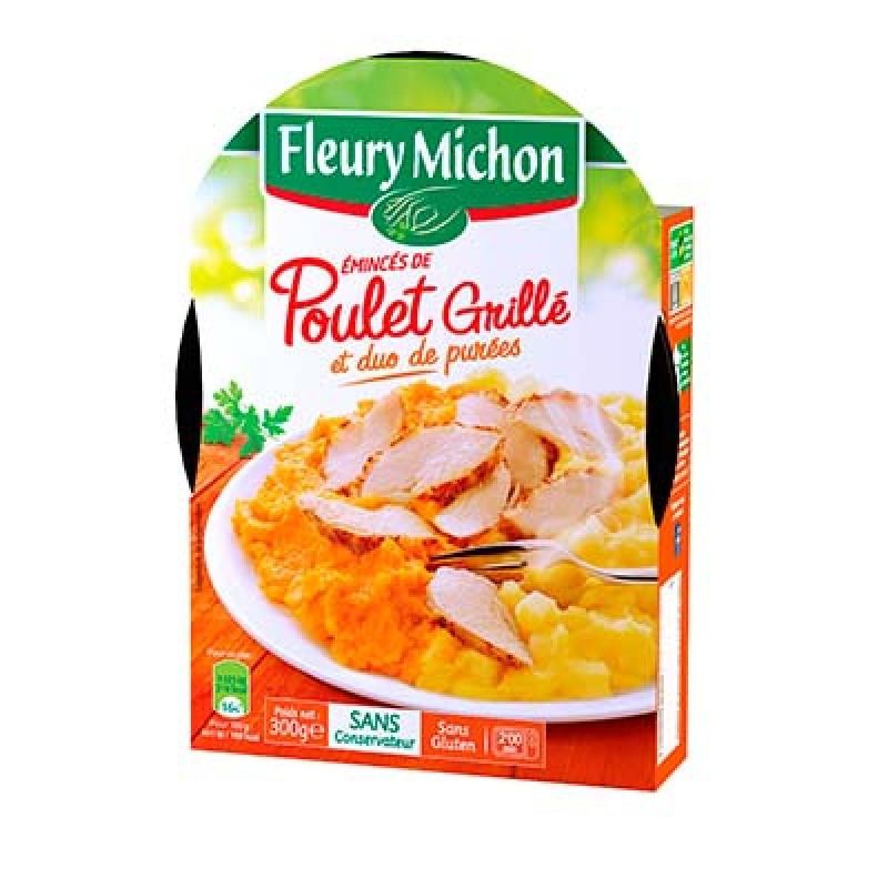 Fleury Michon 300G Emince De Poulet Grille