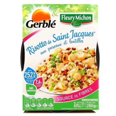 Fleury Michon 280G Risotto Saint Jacques/ Poireaux