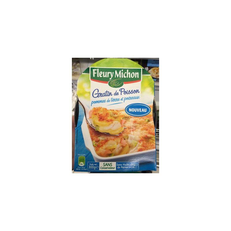 Fleury Michon Fm Gratin De Poisson Pdt 300G